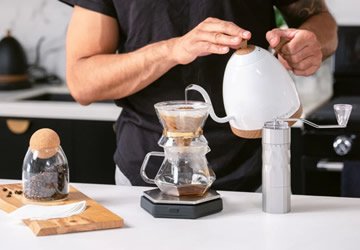 Make Coffee with a Pour-Over Brewer